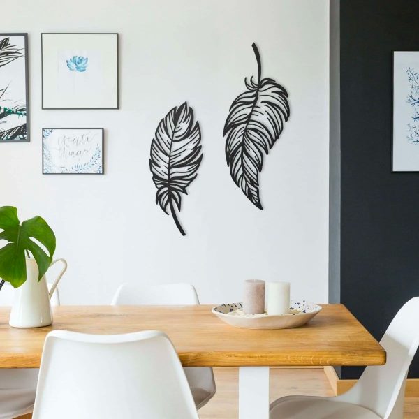 Feathers - Metal Wall Art